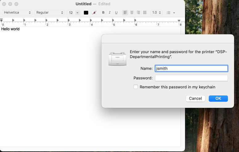 screenshot of installation confirmation screen and done button
